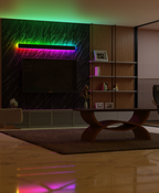 LumaHaven Vibrant RGB Wall Light for Indoor and Outdoor Use
