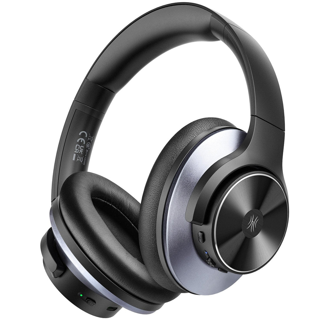 Kirrea Kablosuz Kulak Üstü Kulaklıklar, ANC ve Bluetooth 5.0 Mikrofonlu