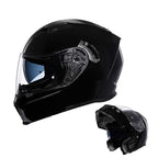 Casco modulare con doppia visiera ribaltabile, certificazione DOT ed ECE e fodera removibile
