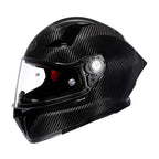 Riders Carbon Fiber Helmet, Lightweight Full Face Design, DOT ECE Approved
