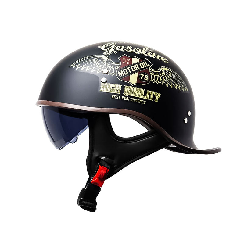 VoltGlide Visier Für Motorrad-Halbschalenhelme Von VoltGlide