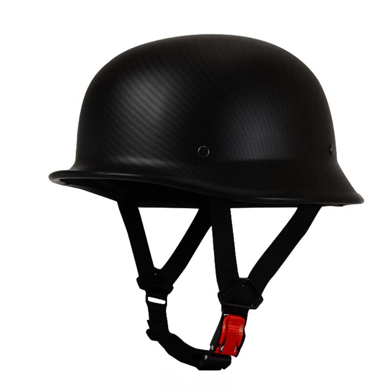 RidgeBolt Vintage Half-Face Helmet ECE And DOT Certified