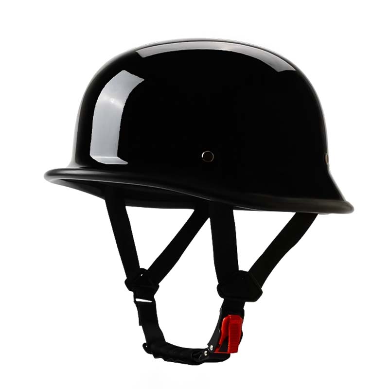 RidgeBolt Vintage Half-Face Helmet ECE And DOT Certified