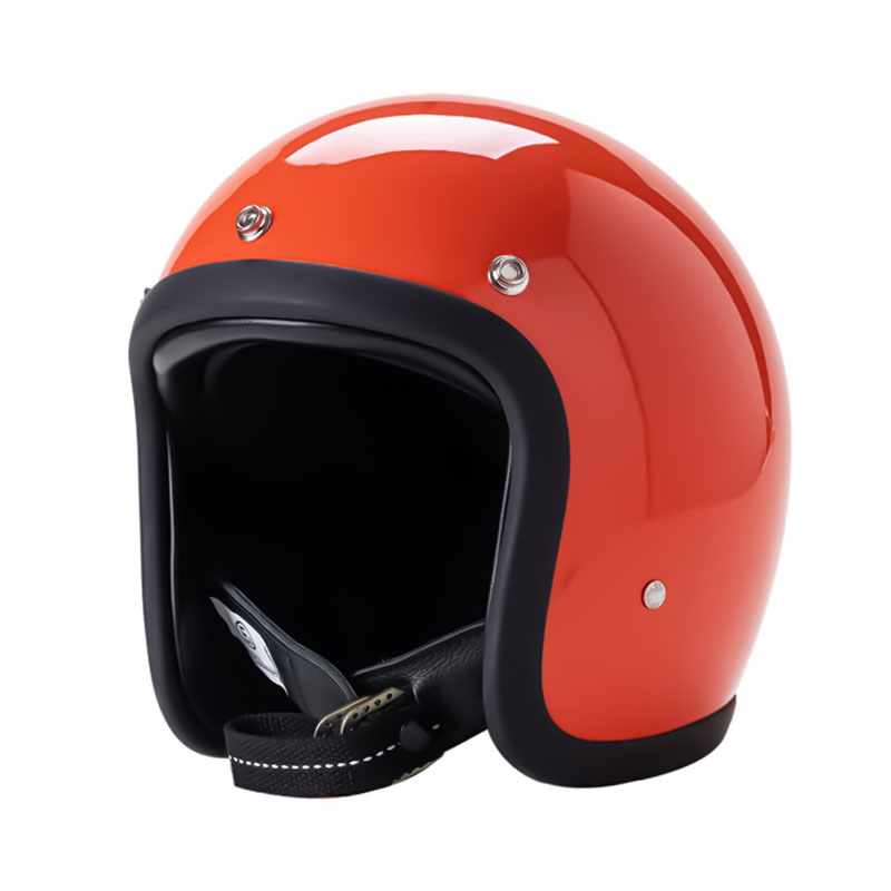Casco Moto Retrò VesperRyder, Stile Senza Tempo, Certificato ECE E DOT