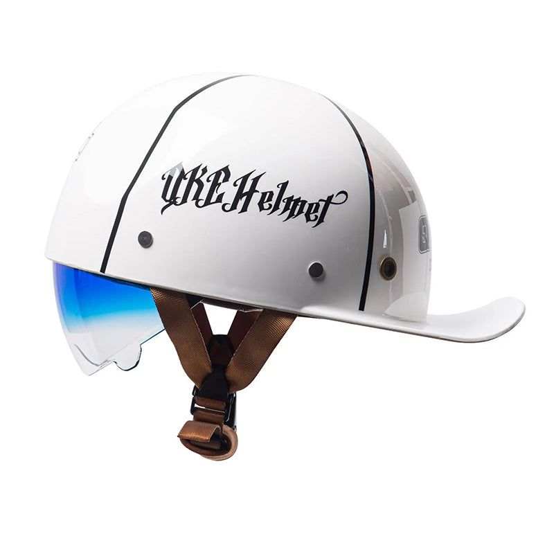 OrionRide Baseball Style DOT Helmet With ABS Shell For Motorcycles