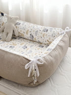 Extra-Long Baby Sleep Pod with Cervical Pillow