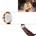 Timeless Mini Leather Watch For Women With Vintage Charm