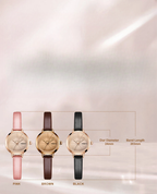Timeless Mini Leather Watch For Women With Vintage Charm
