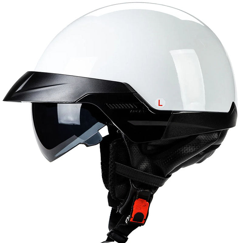 Çıkarılabilir Astarlı Açık Cruiser Motosiklet Kaskı
