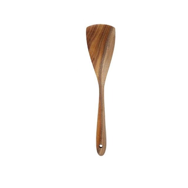 Conjunto de Utensílios de Cozinha em Teca Hearthwood para Cozinha Diária