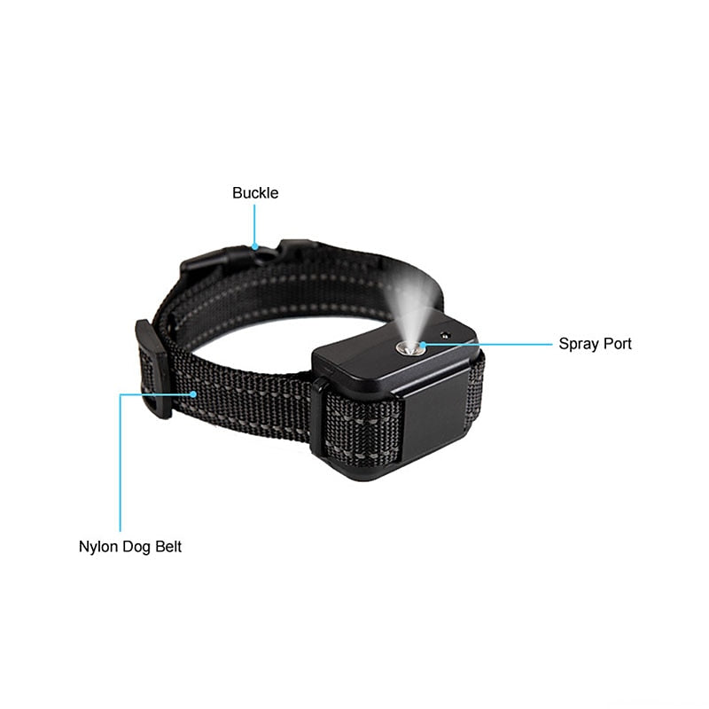 BarkEase Citronella Collar With Refill Pack For Bark Control