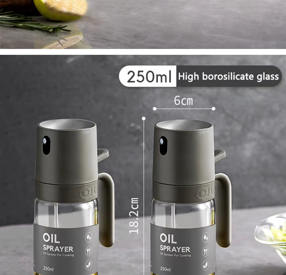 AureaMist 250ml Glass Oil Sprayer For Precise Odorless Cooking Oil Dispensing