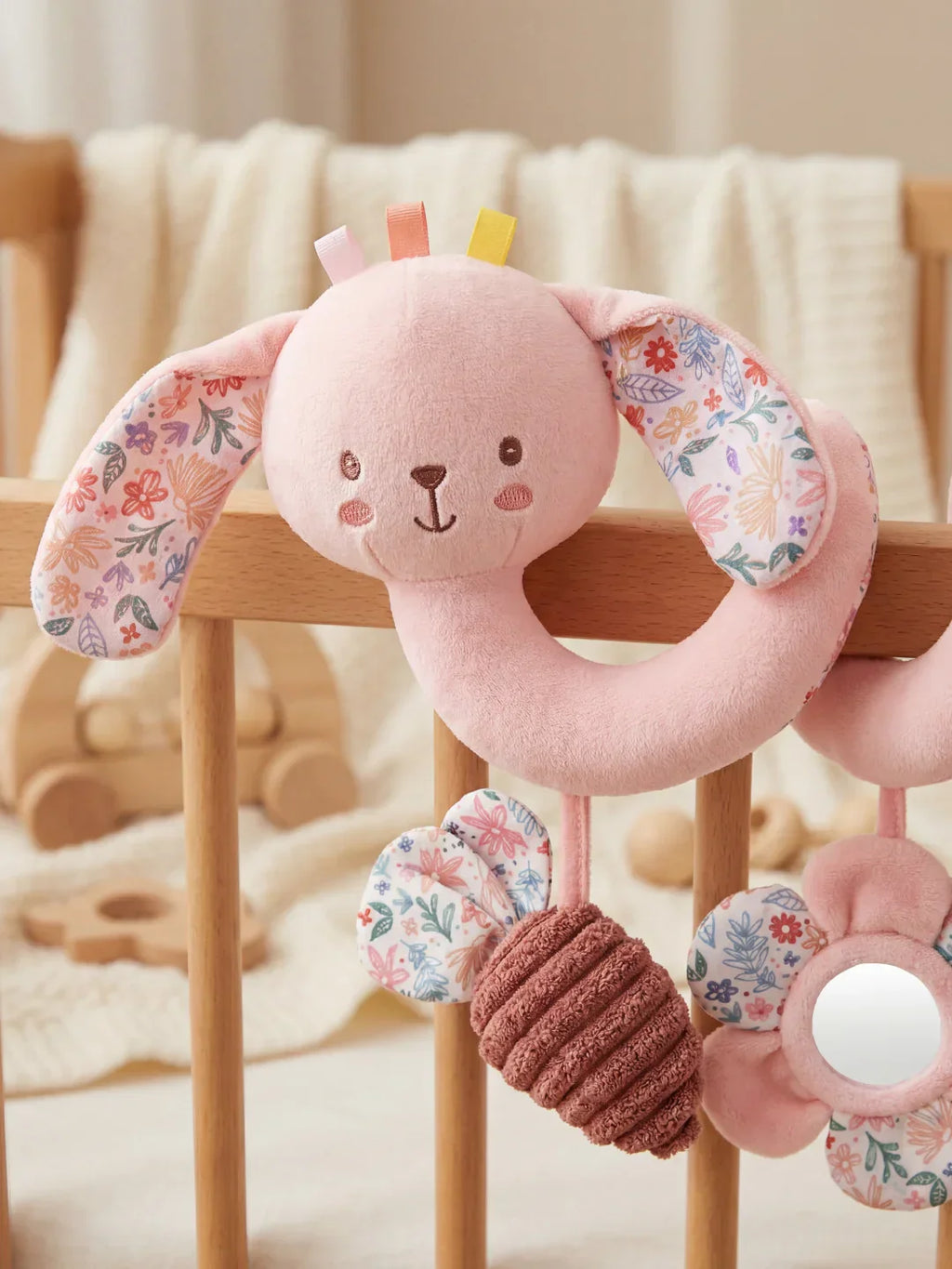 Sensory Wrap-Around Baby Bed Toy